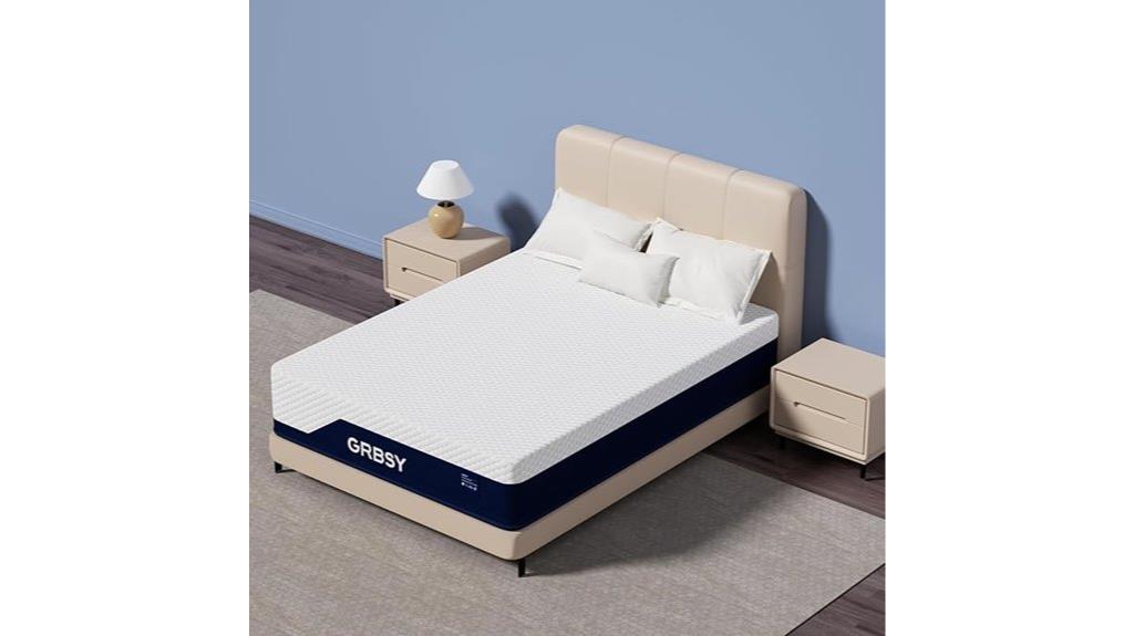 twin 12 inch gel mattress