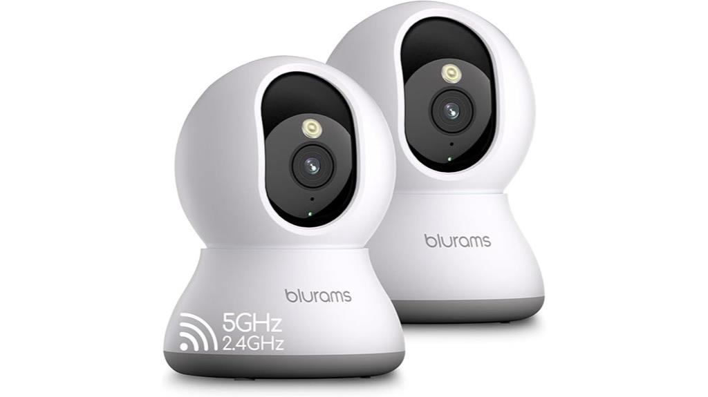 twin 2k indoor security cameras