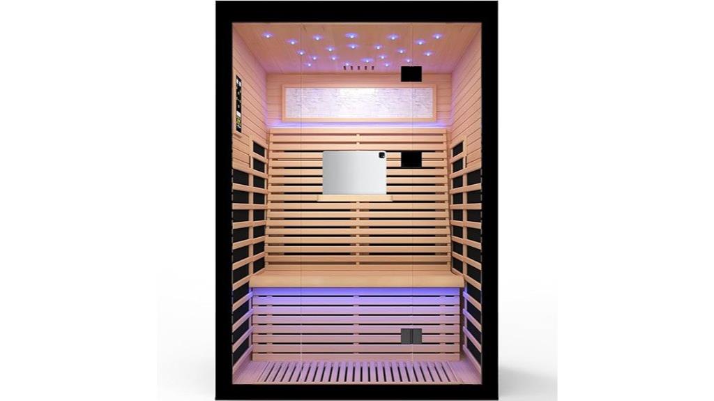 two person infrared sauna