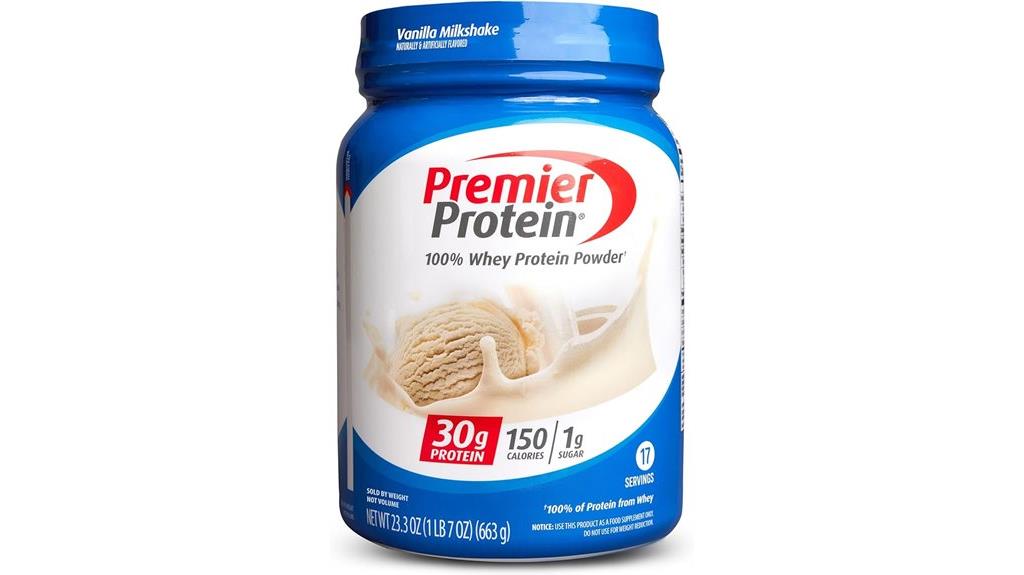 vanilla protein shake