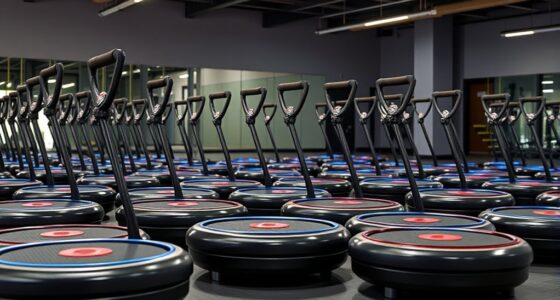 vibration plates with handles