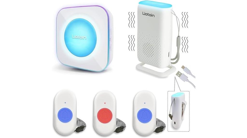 waterproof wireless caregiver alert