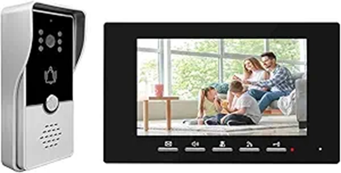 wired doorbell camera kit