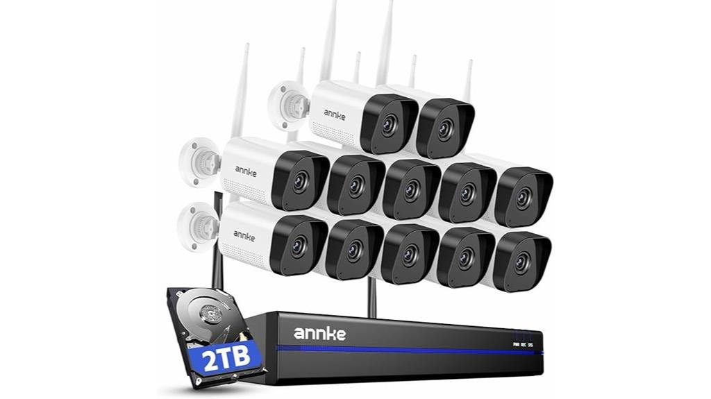 wireless 4k nvr system