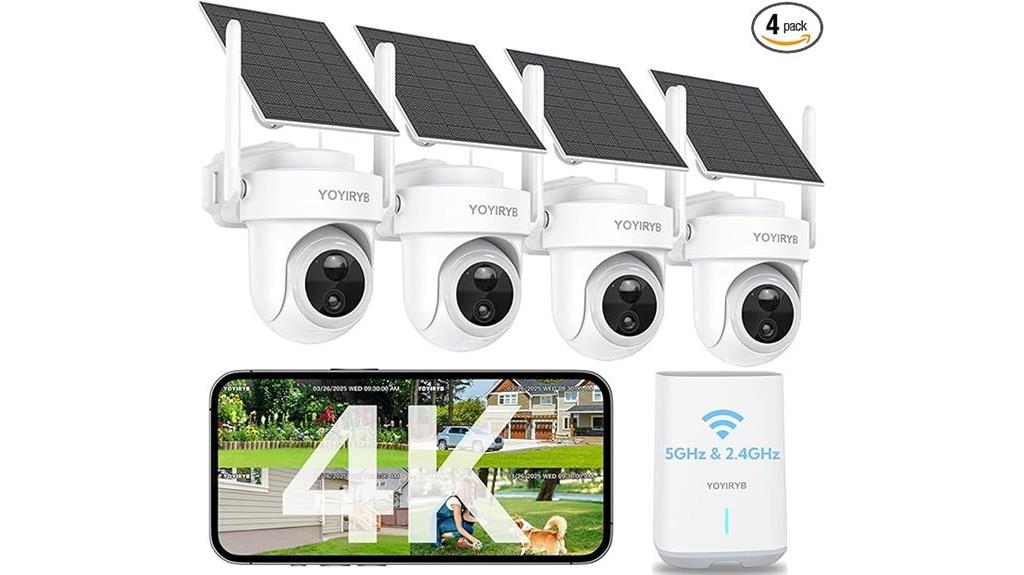 wireless 4k solar security