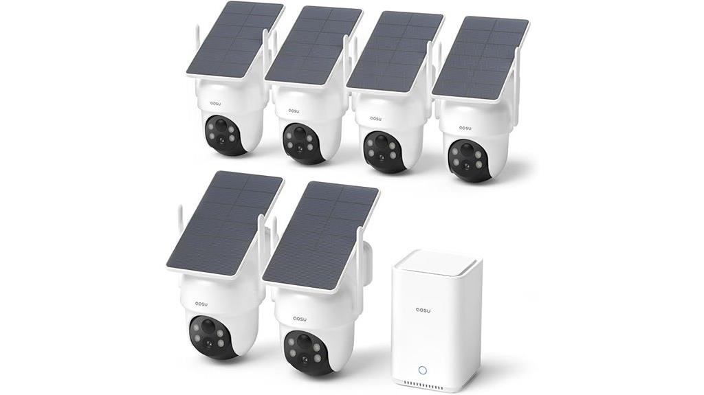 wireless 5mp solar security