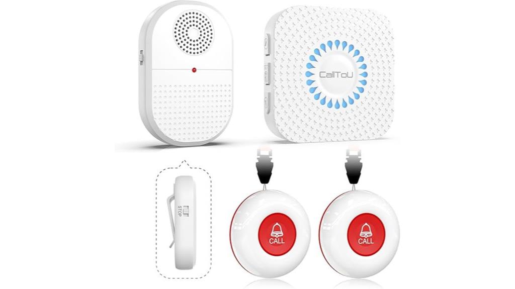 wireless caregiver emergency system