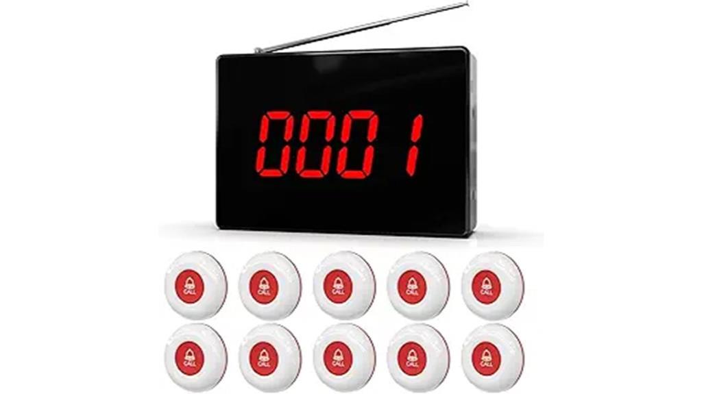 wireless caregiver pager system