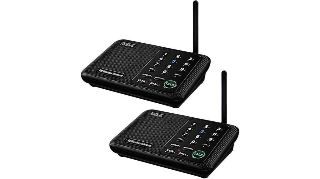 wireless home intercom pack