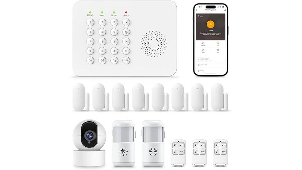 wireless security with camera