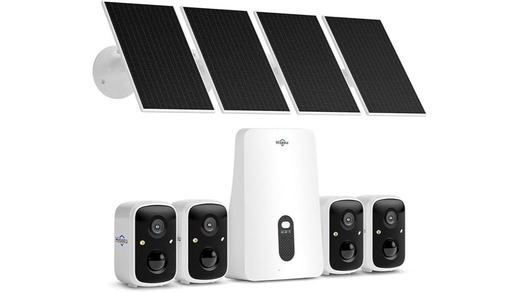 wireless solar security cameras
