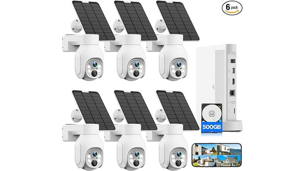 wireless solar security cameras