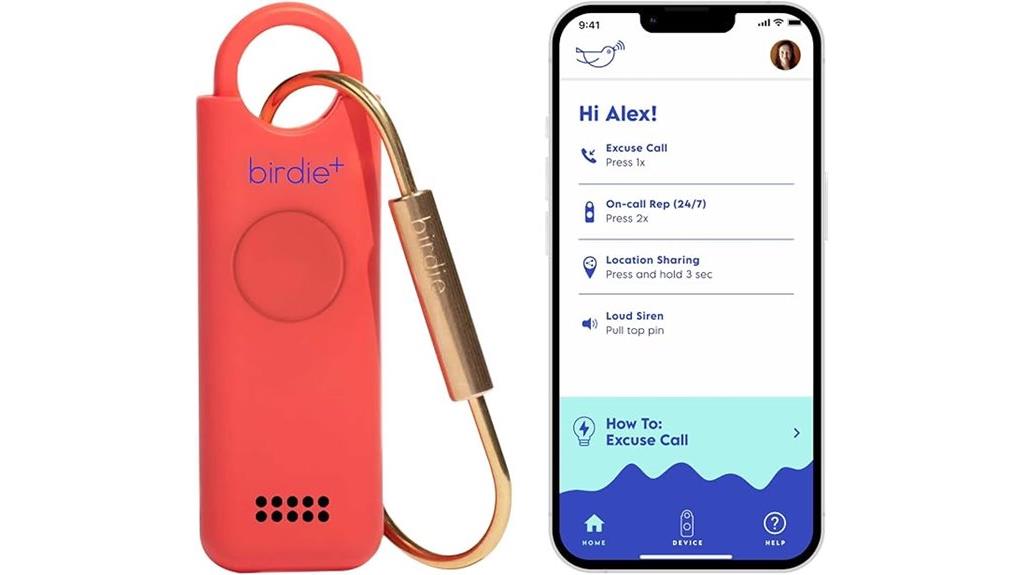 women s personal safety alarm