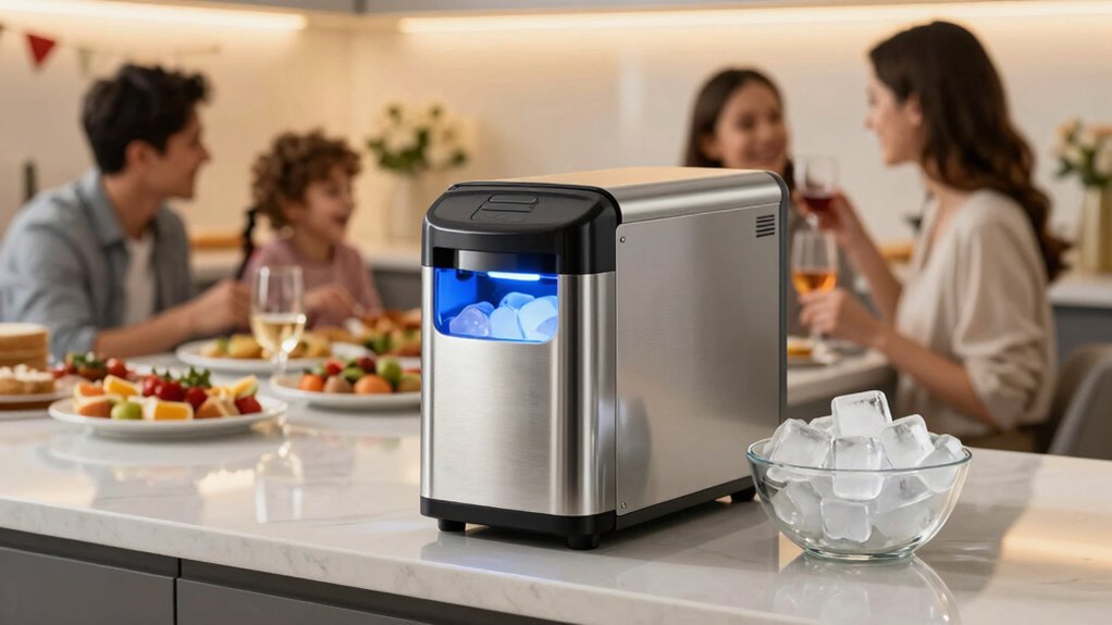 efficient large capacity ice maker