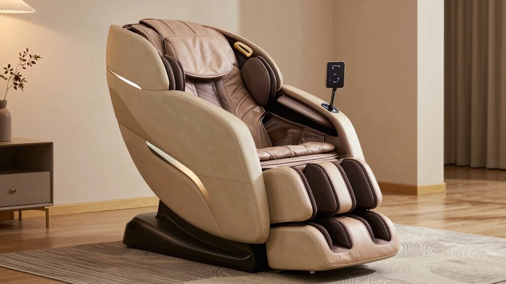 massage features and comfort