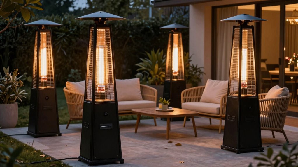 outdoor heating safety features