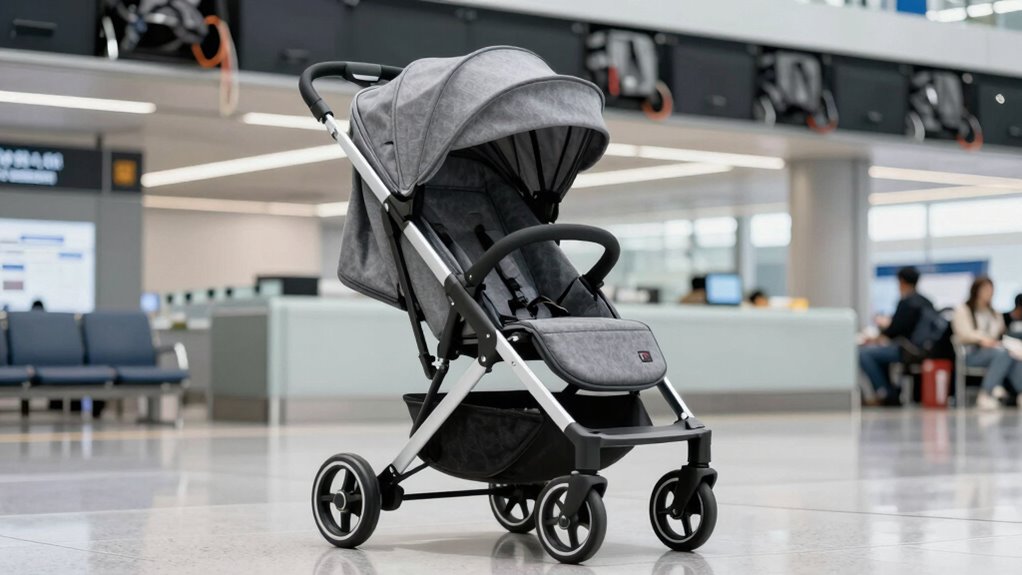 overhead bin compatible stroller