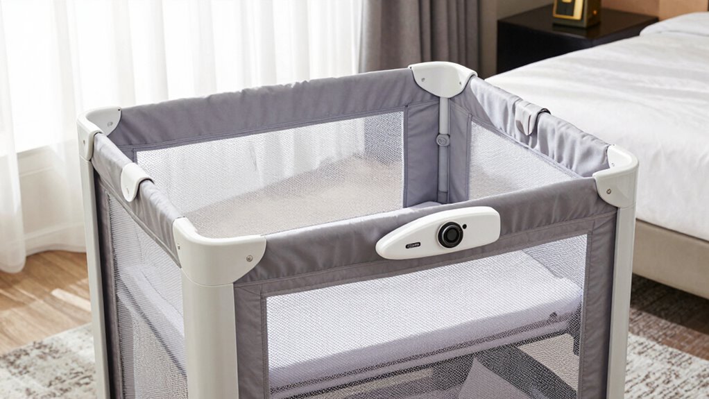 safe portable multifunctional crib