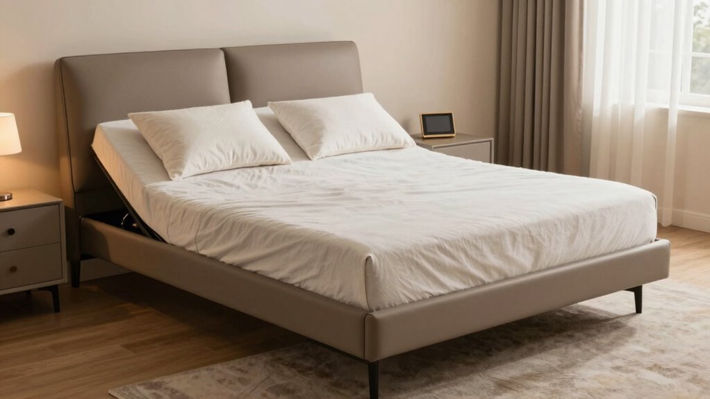 senior bed frame features