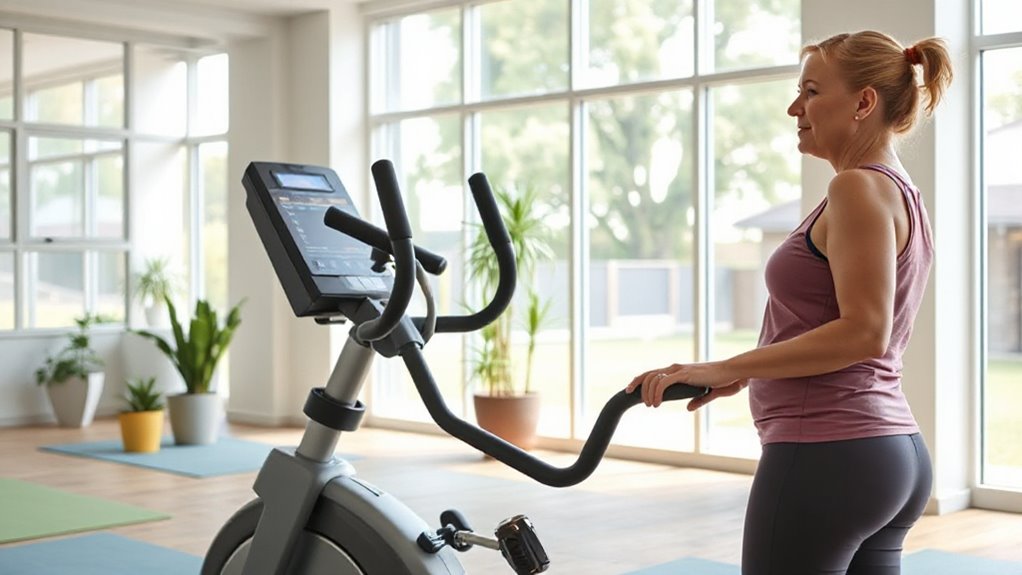 senior friendly elliptical workout options
