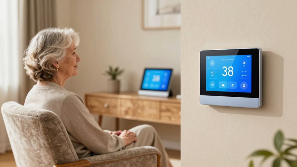senior friendly smart thermostat features
