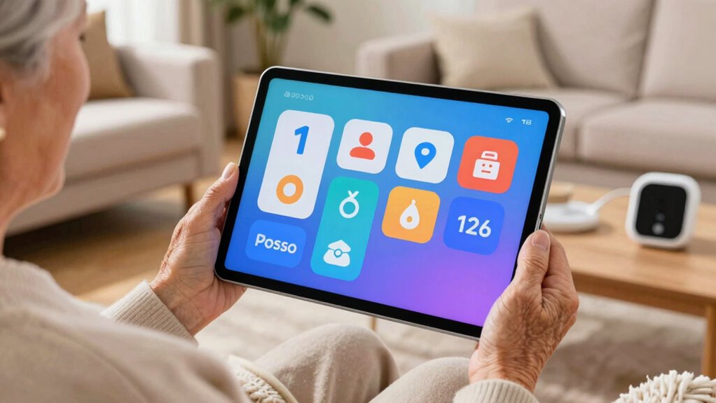 senior friendly tablet features