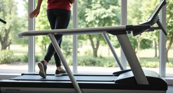 senior friendly treadmill safety