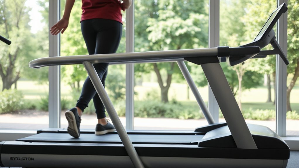 senior friendly treadmill safety