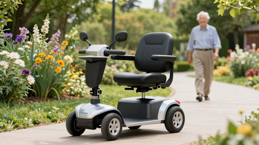 senior mobility scooter selection