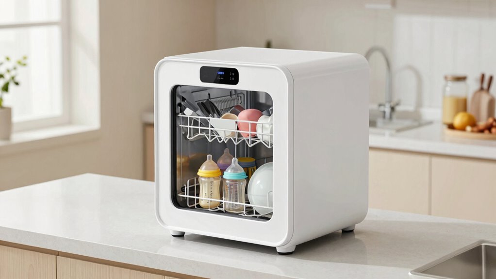 small kitchen baby dishwasher