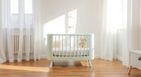 small nursery crib options