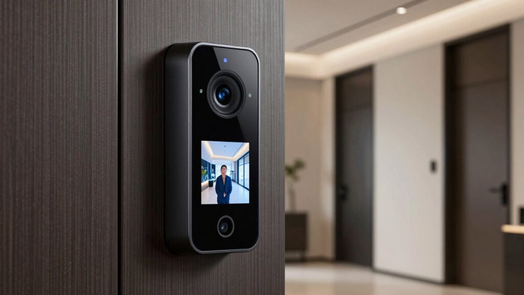 smart peephole camera selection