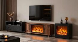 top 15 electric fireplace consoles