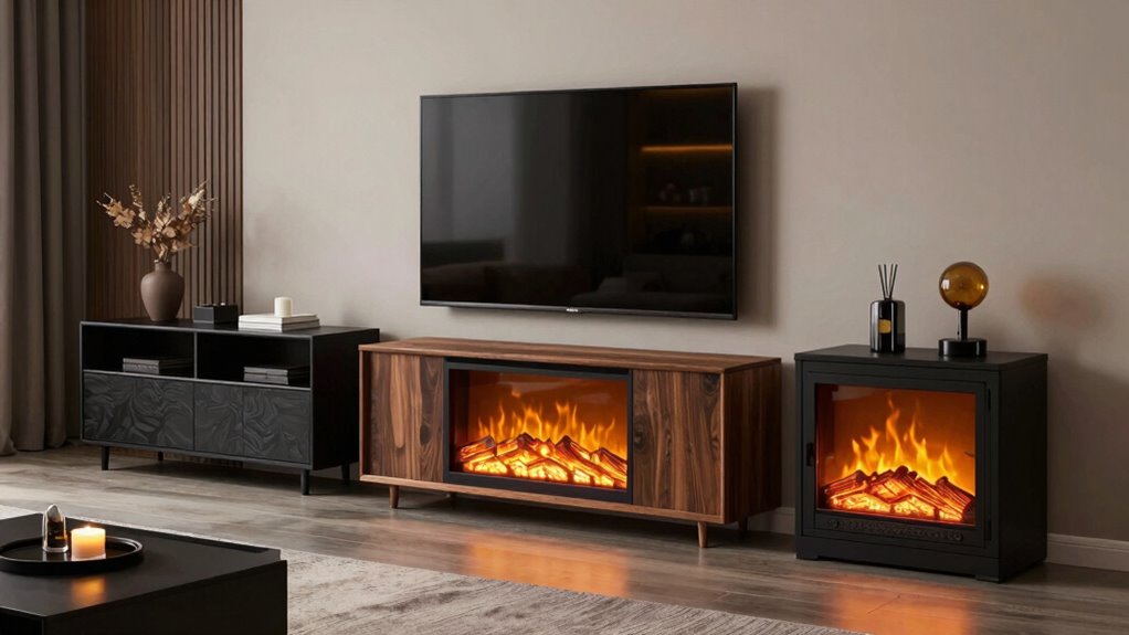 top 15 electric fireplace consoles