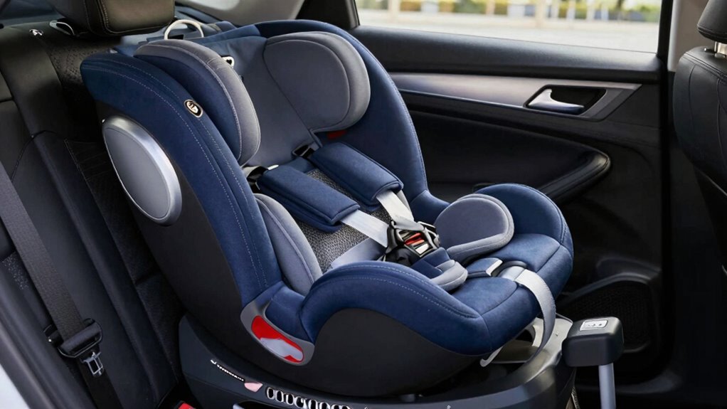 top anti rebound bar car seats