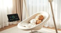 top app controlled baby swings