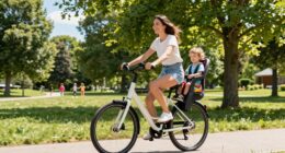 top e bikes with child seats