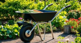 top electric garden wheelbarrows
