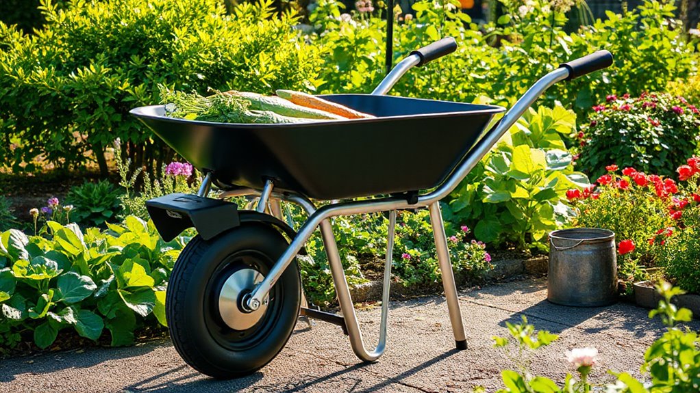 top electric garden wheelbarrows