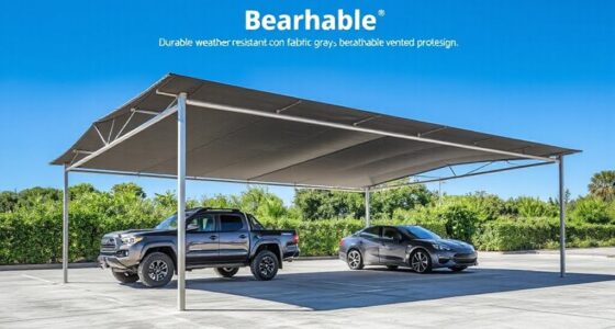 top heavy duty carport shelters