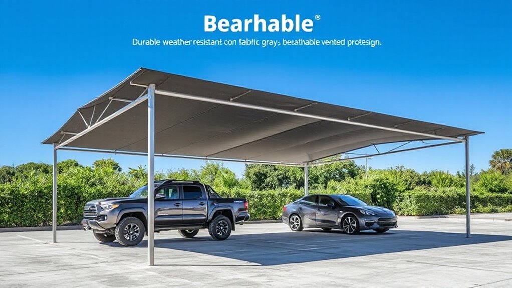 top heavy duty carport shelters