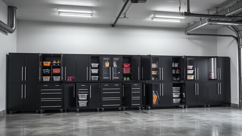 top heavy duty garage cabinets
