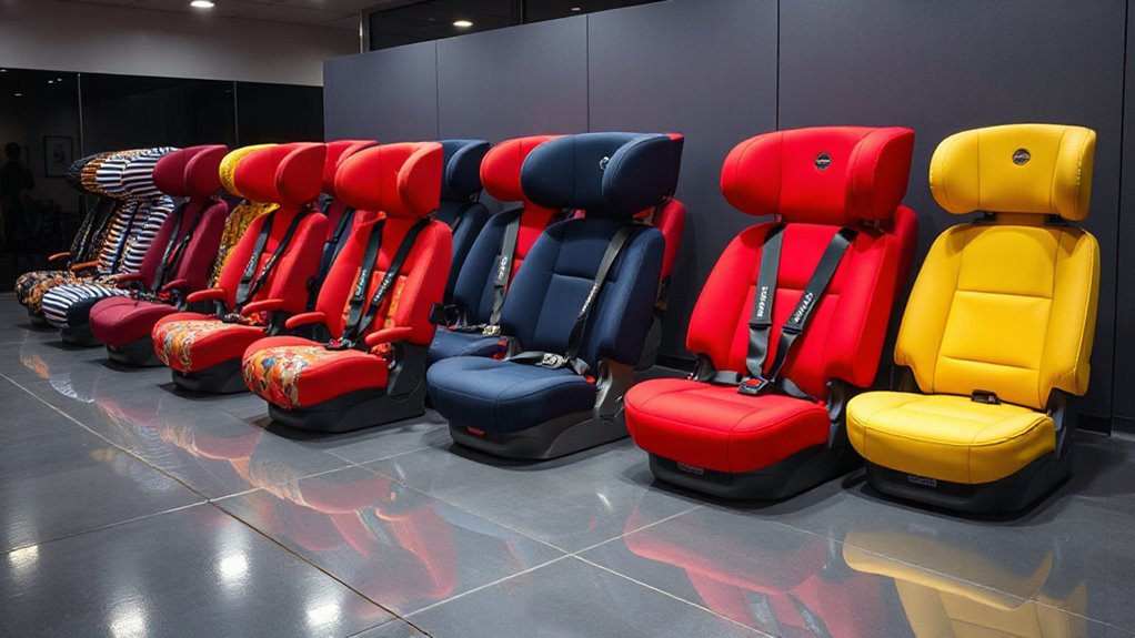 top high back booster seats