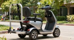 top hitch mounted scooter carriers