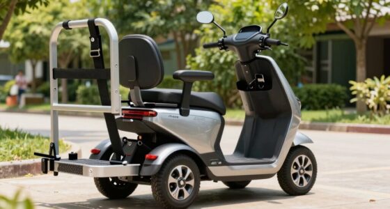 top hitch mounted scooter carriers