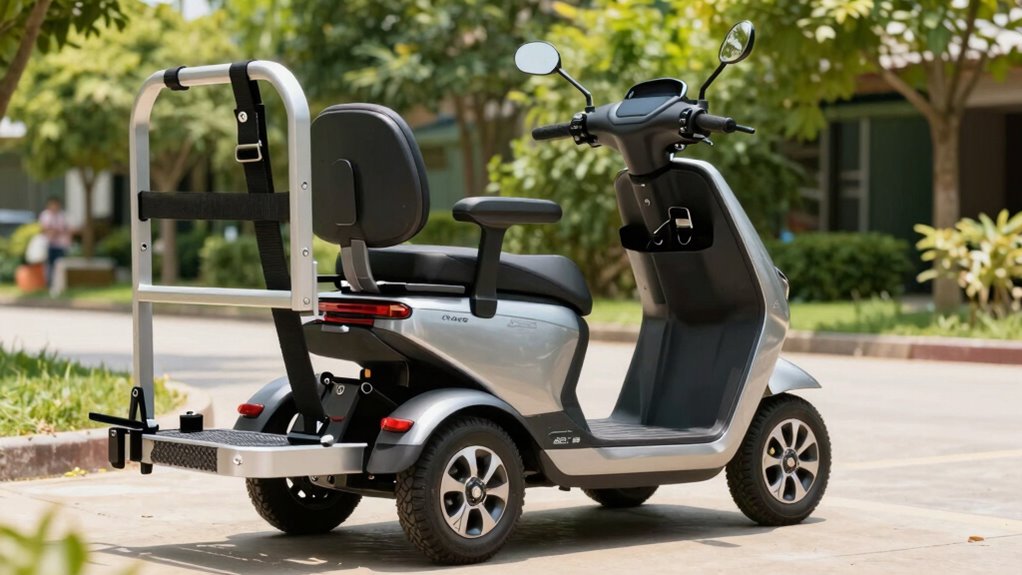 top hitch mounted scooter carriers