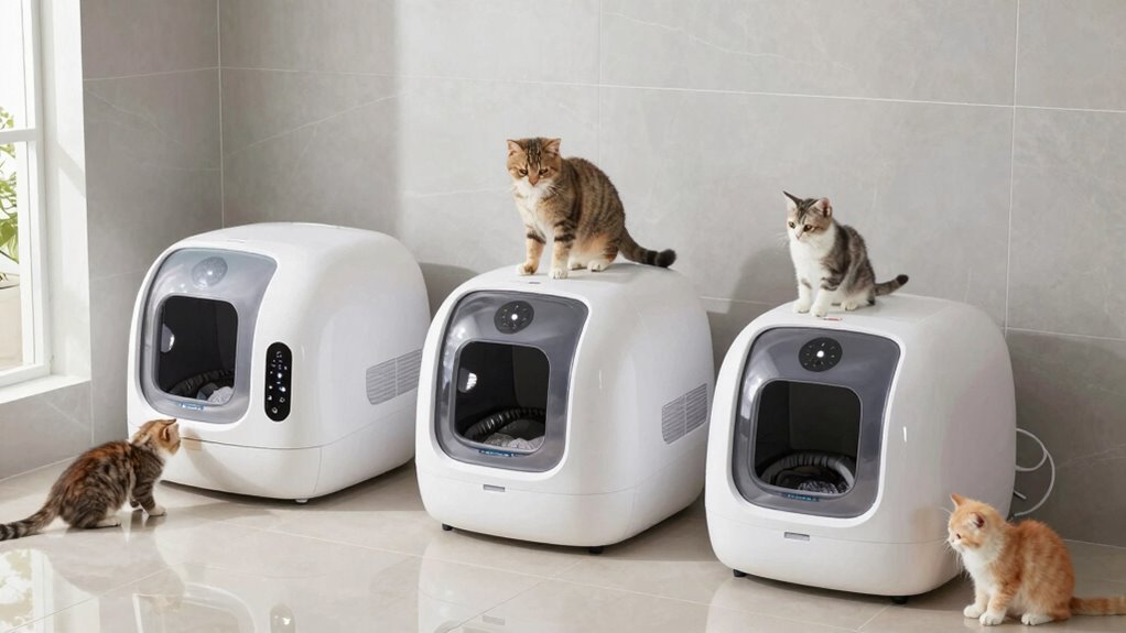 top multi cat litter box options