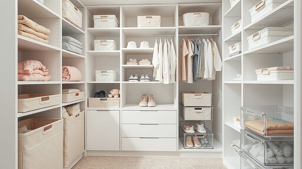 top nursery closet organizers