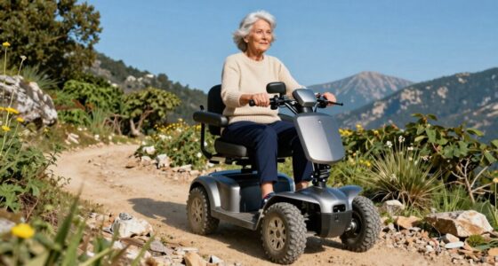 top off road mobility scooters