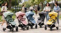 top one hand fold strollers